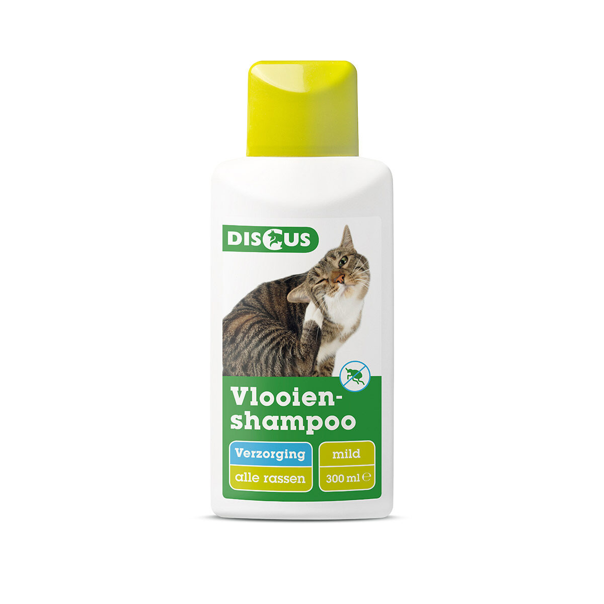 Discus Vlooienshampoo voor katten 300 ml •